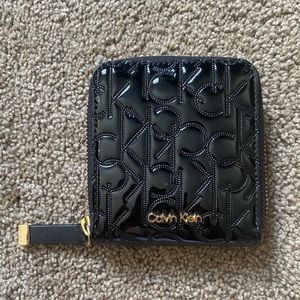 Calvin Klein black little purse/wallet